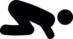Muslim Praying Vinyl Cutting Svg File, Free Vectors File
